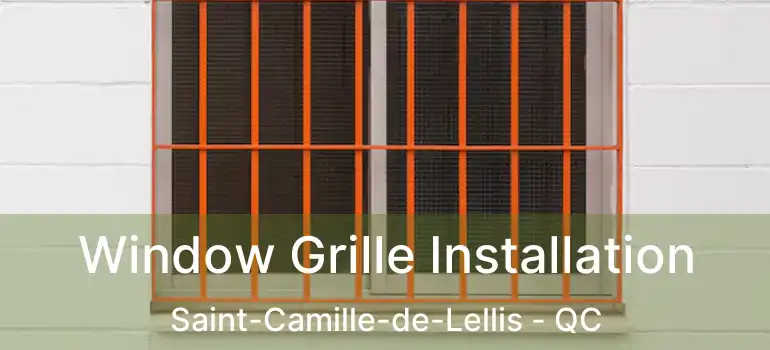  Window Grille Installation Saint-Camille-de-Lellis - QC