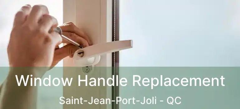  Window Handle Replacement Saint-Jean-Port-Joli - QC