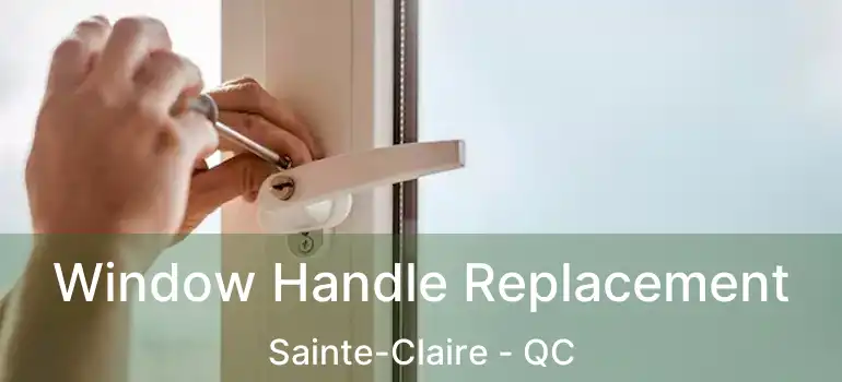  Window Handle Replacement Sainte-Claire - QC