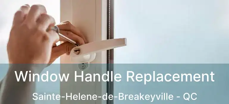  Window Handle Replacement Sainte-Helene-de-Breakeyville - QC
