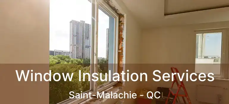 Window Insulation Services Saint-Malachie - QC