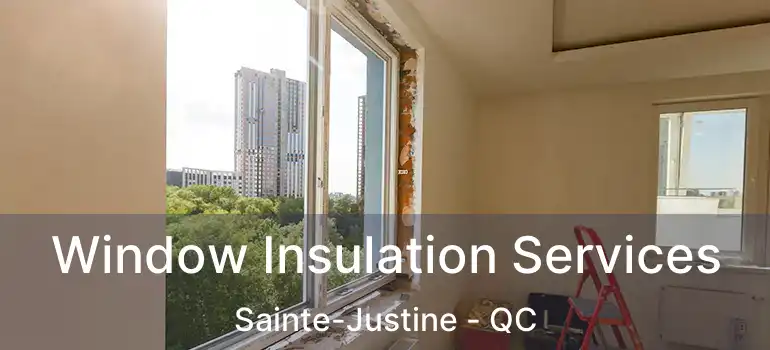  Window Insulation Services Sainte-Justine - QC