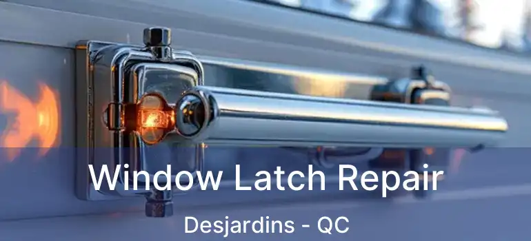  Window Latch Repair Desjardins - QC