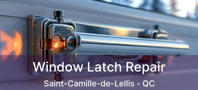  Window Latch Repair Saint-Camille-de-Lellis - QC