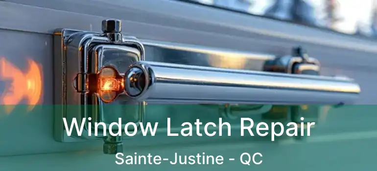  Window Latch Repair Sainte-Justine - QC
