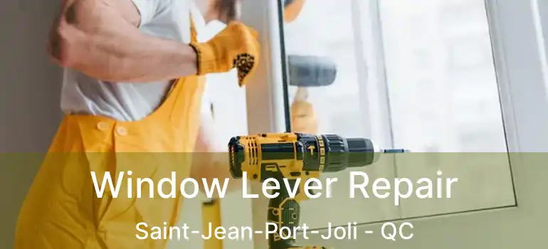  Window Lever Repair Saint-Jean-Port-Joli - QC