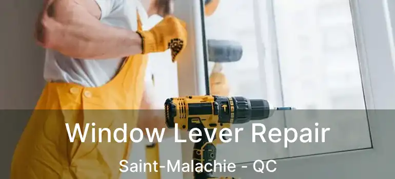  Window Lever Repair Saint-Malachie - QC