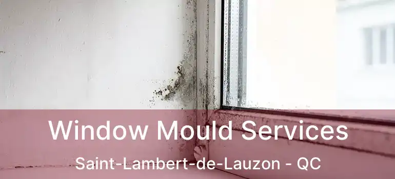  Window Mould Services Saint-Lambert-de-Lauzon - QC