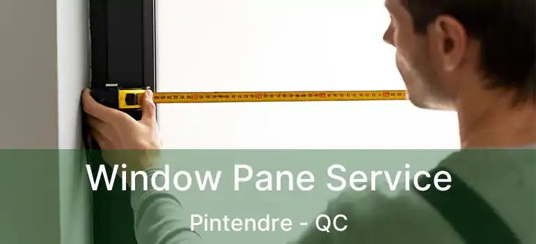  Window Pane Service Pintendre - QC