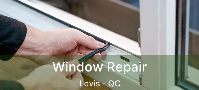  Window Repair Levis - QC
