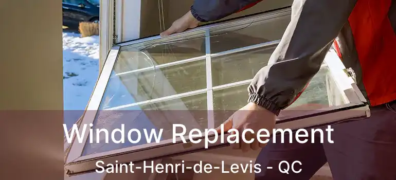  Window Replacement Saint-Henri-de-Levis - QC