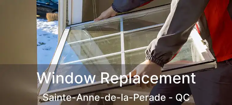  Window Replacement Sainte-Anne-de-la-Perade - QC