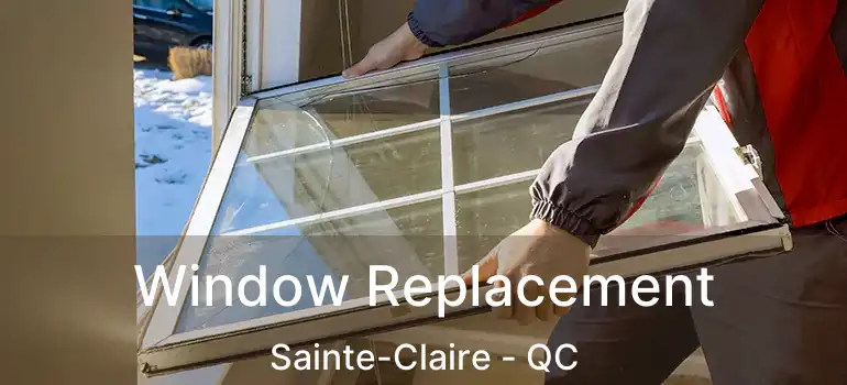  Window Replacement Sainte-Claire - QC