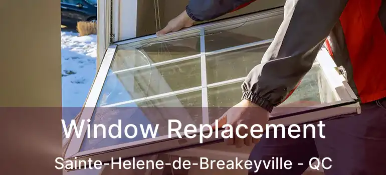  Window Replacement Sainte-Helene-de-Breakeyville - QC