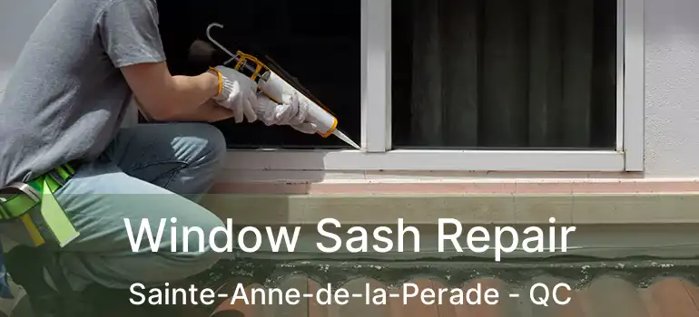  Window Sash Repair Sainte-Anne-de-la-Perade - QC