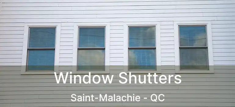  Window Shutters Saint-Malachie - QC