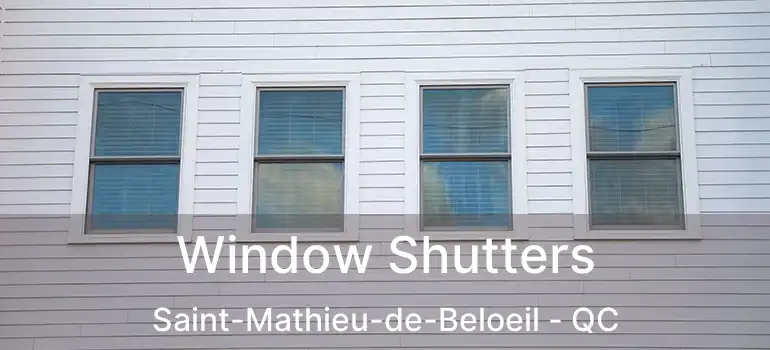  Window Shutters Saint-Mathieu-de-Beloeil - QC
