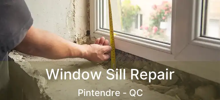  Window Sill Repair Pintendre - QC