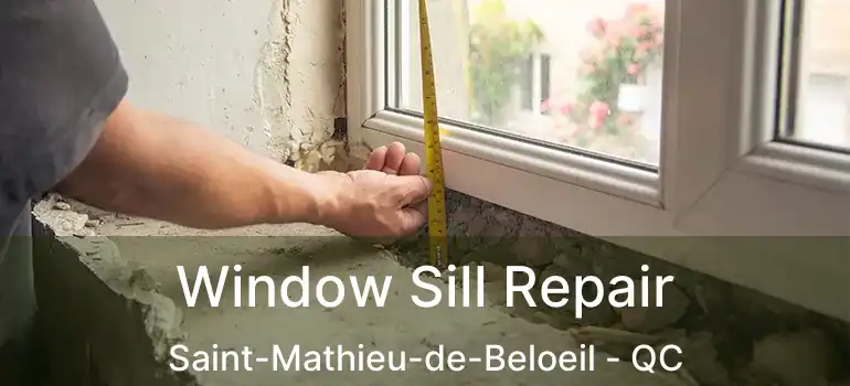  Window Sill Repair Saint-Mathieu-de-Beloeil - QC