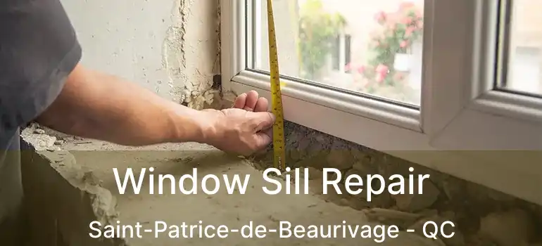  Window Sill Repair Saint-Patrice-de-Beaurivage - QC