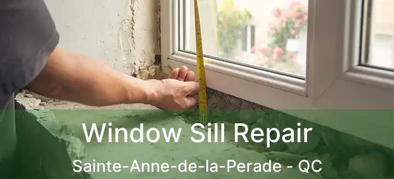  Window Sill Repair Sainte-Anne-de-la-Perade - QC