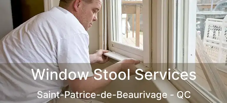  Window Stool Services Saint-Patrice-de-Beaurivage - QC