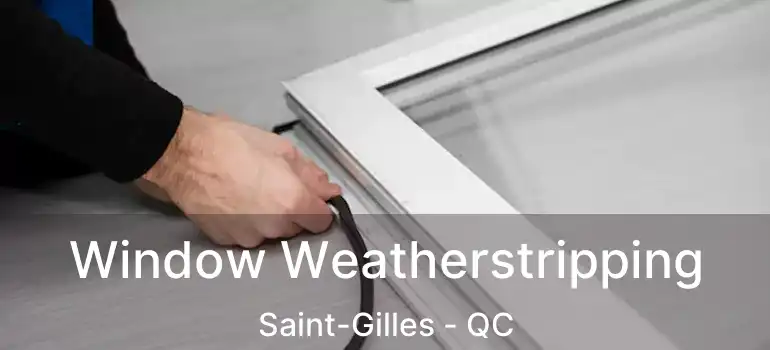  Window Weatherstripping Saint-Gilles - QC