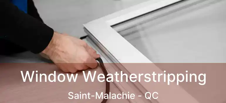  Window Weatherstripping Saint-Malachie - QC