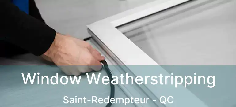  Window Weatherstripping Saint-Redempteur - QC