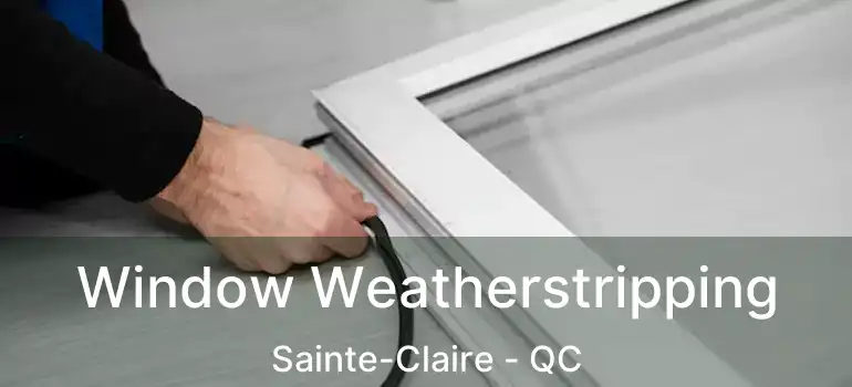  Window Weatherstripping Sainte-Claire - QC