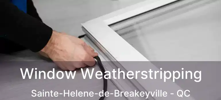  Window Weatherstripping Sainte-Helene-de-Breakeyville - QC