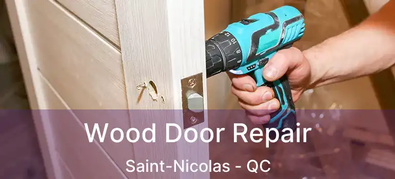  Wood Door Repair Saint-Nicolas - QC