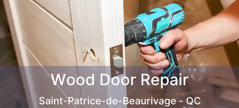 Wood Door Repair Saint-Patrice-de-Beaurivage - QC
