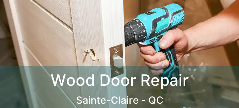  Wood Door Repair Sainte-Claire - QC