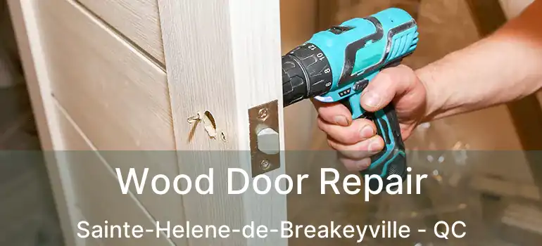 Wood Door Repair Sainte-Helene-de-Breakeyville - QC