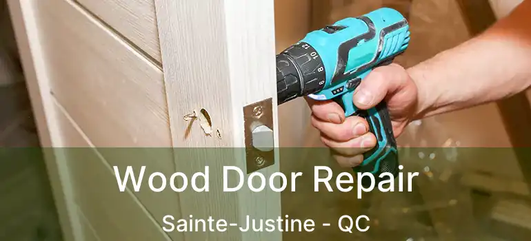  Wood Door Repair Sainte-Justine - QC