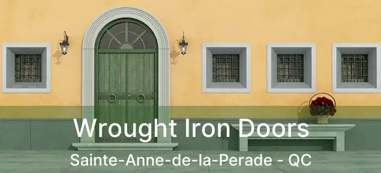  Wrought Iron Doors Sainte-Anne-de-la-Perade - QC